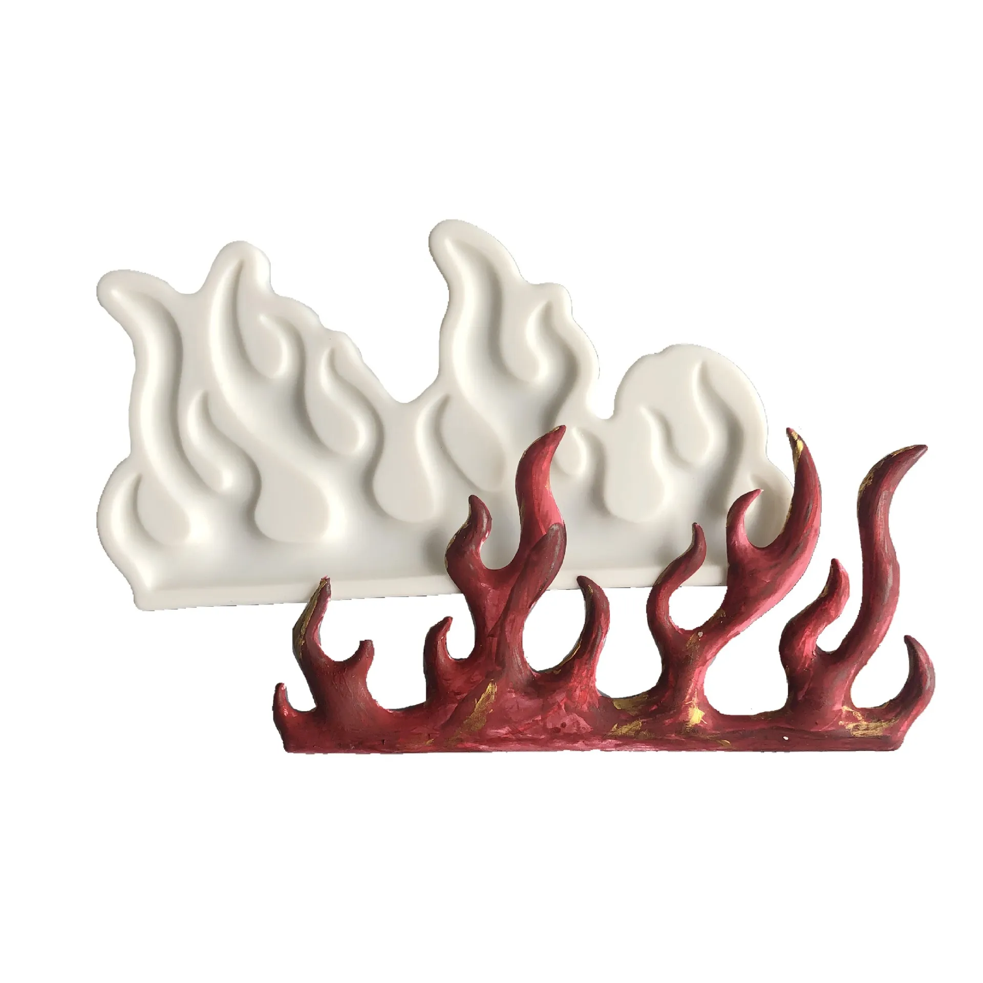 Feuerform Kuchenform Silikon Schokoladenform Fondant Kuchen Backform