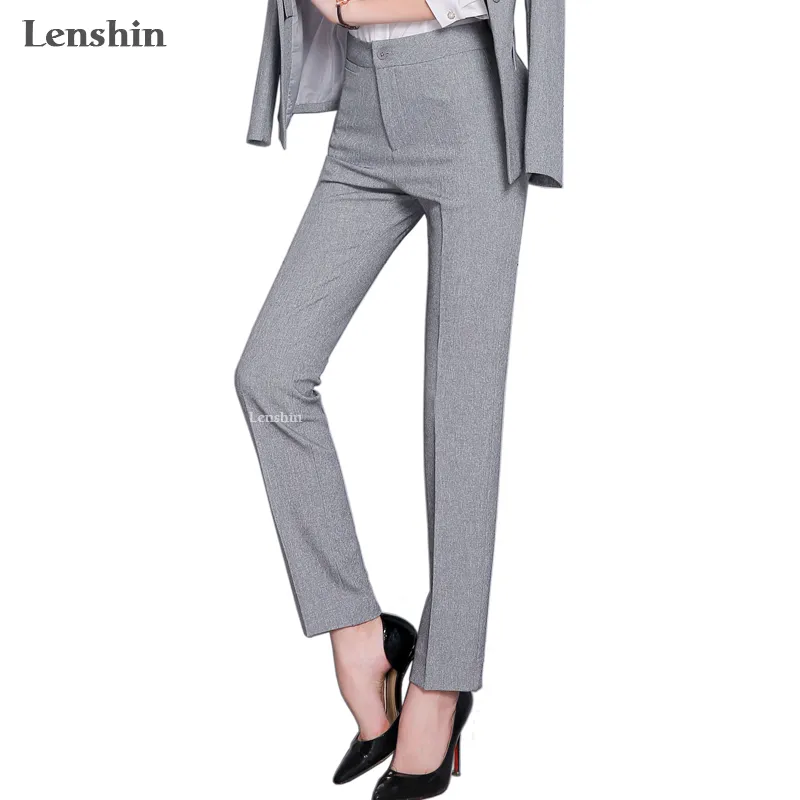 Professional Slim Fit Business Pants For Women Full Length Formal