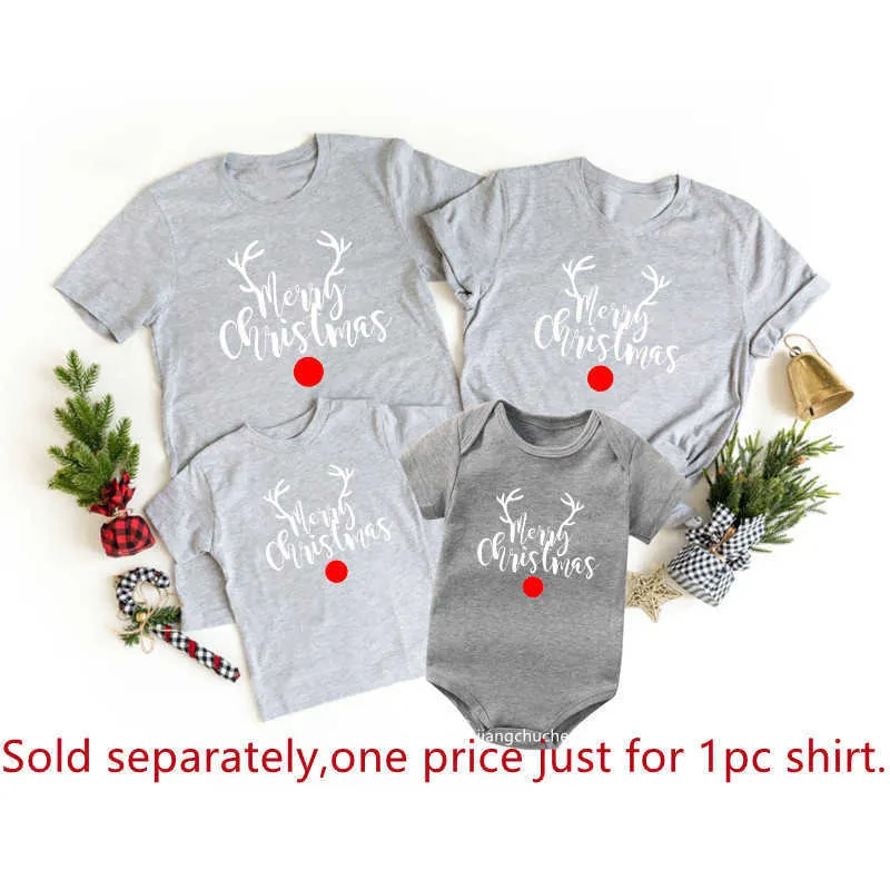 mom and son matching christmas shirts