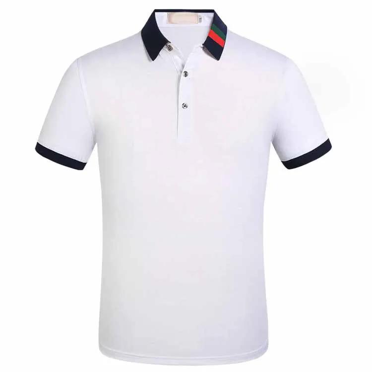 قمصان بولو للرجال من المصممين ملابس غير رسمية بأكمام قصيرة تي شيرت صيفي للرجال مقاس M-3XL