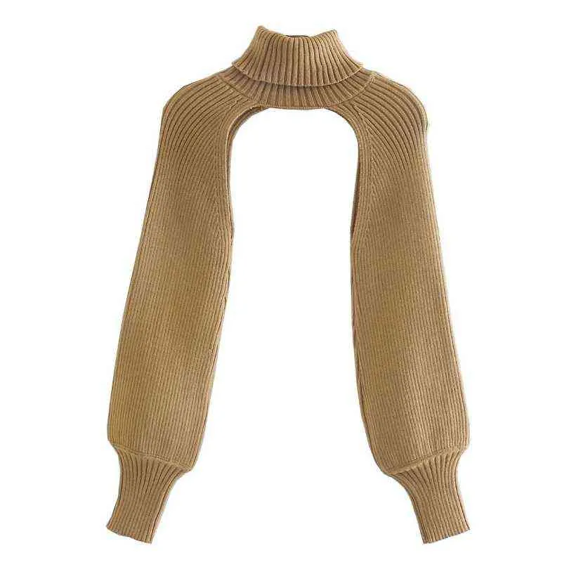 Femmes col roulé à manches longues tricot pull décontracté Femme Chic Design pull haute rue montre de sport SW886 Y1110