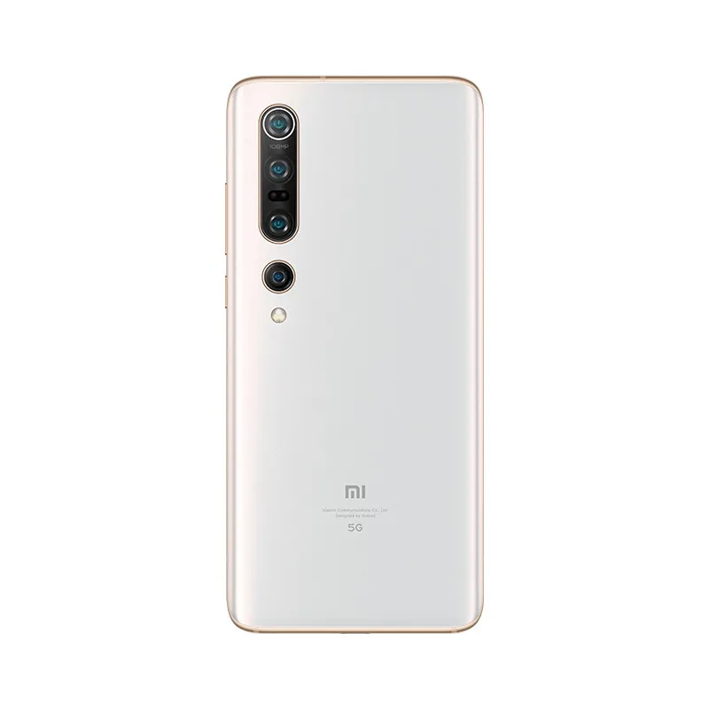 Téléphone portable d'origine Xiaomi Mi 10 Pro Mi10 5G 8 Go de RAM 256 Go de ROM Snapdragon 865 108.0MP AI HDR Android 6.67" AMOLED Plein écran ID d'empreintes digitales Visage 4500mAh Téléphone portable intelligent