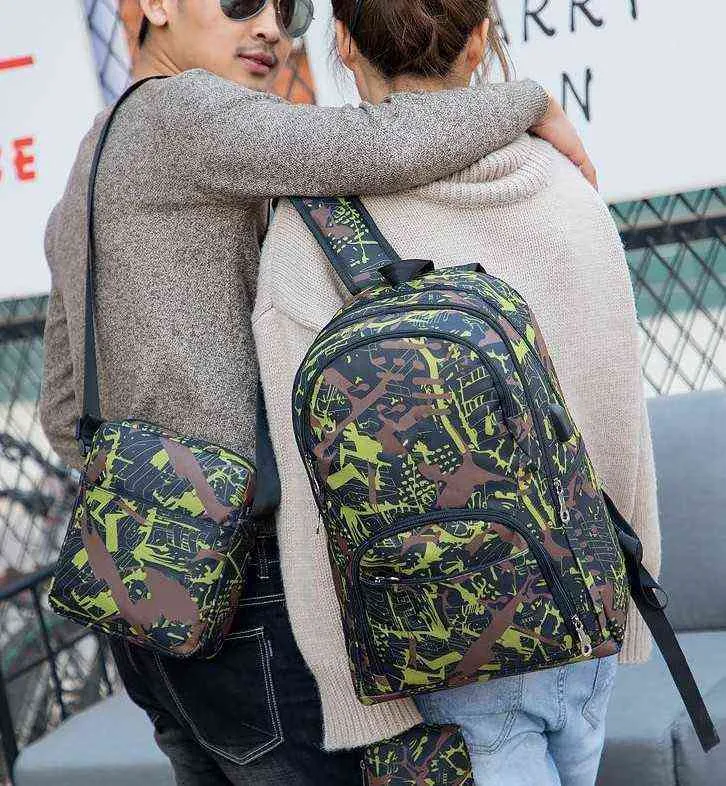 2025 TOP QUALITY out door outdoor bags camouflage travel backpack computer bag Oxford Brake chain middle school student bag many c278p