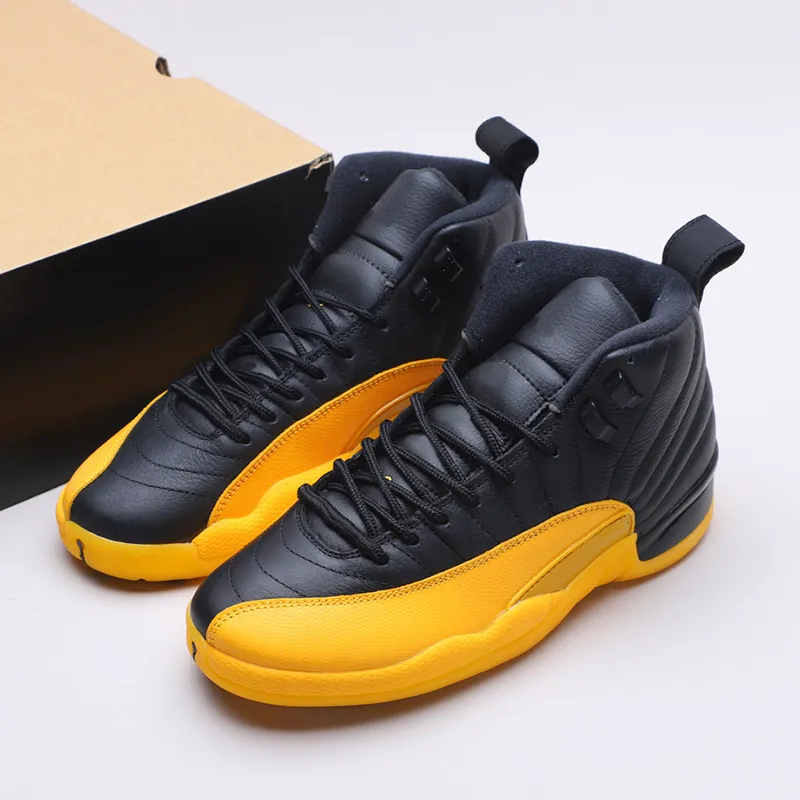 2021 Top Quality Jumpman 12 classical Basketball Shoes University Gold 12s Designer Fashion Sport Running shoe With Box