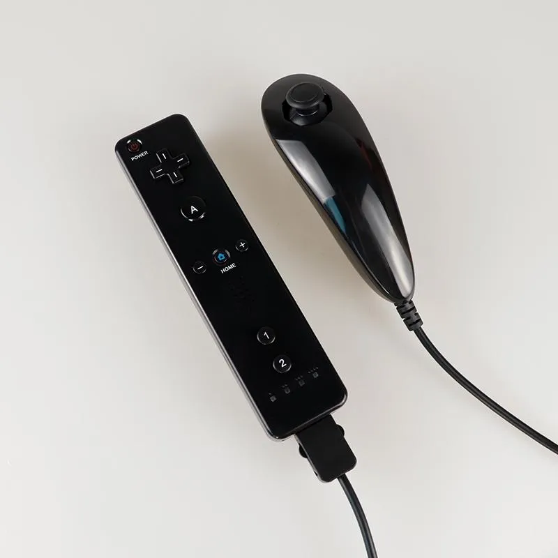 Gamepad Controller встроенное движение плюс беспроводной пульт для Wii Nunchuck Controle Joystick Joypad Game Controllers Джажества