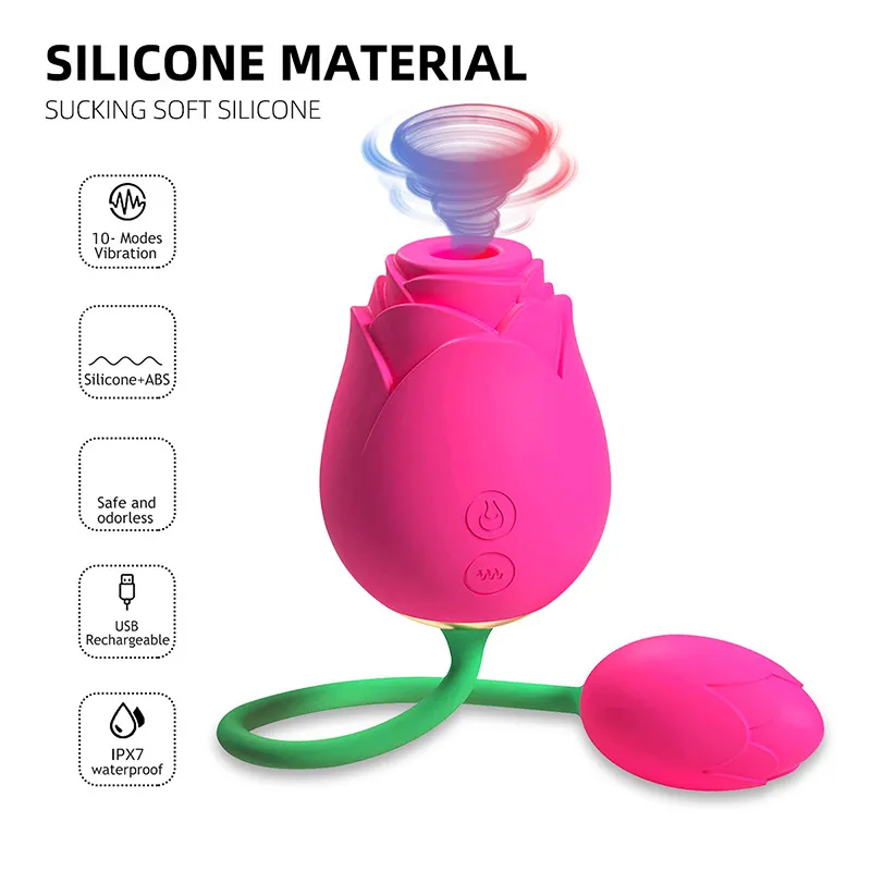 Rose Shape Vibrators For Women Vaginal Sucking... From Youmvp, $18.86 |  DHgate.Com