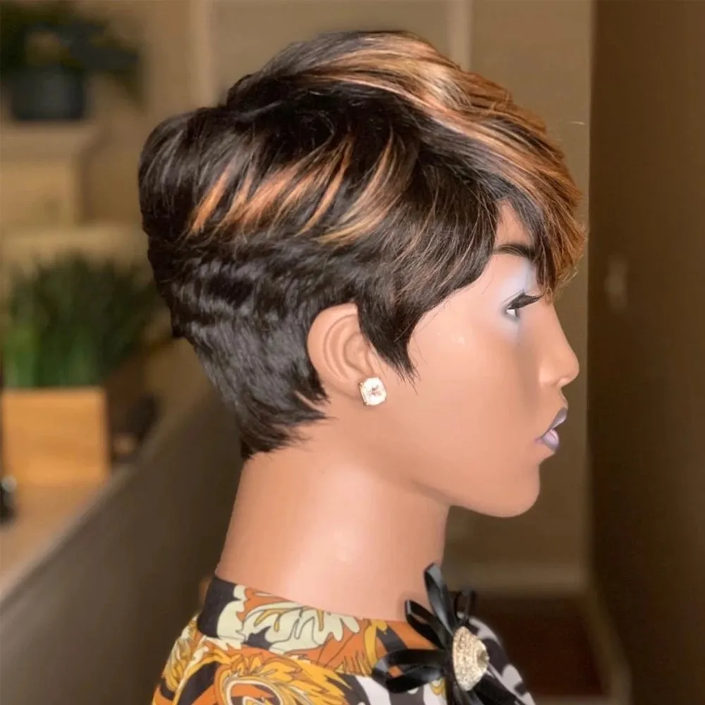 Short natural straight hair hotsell
