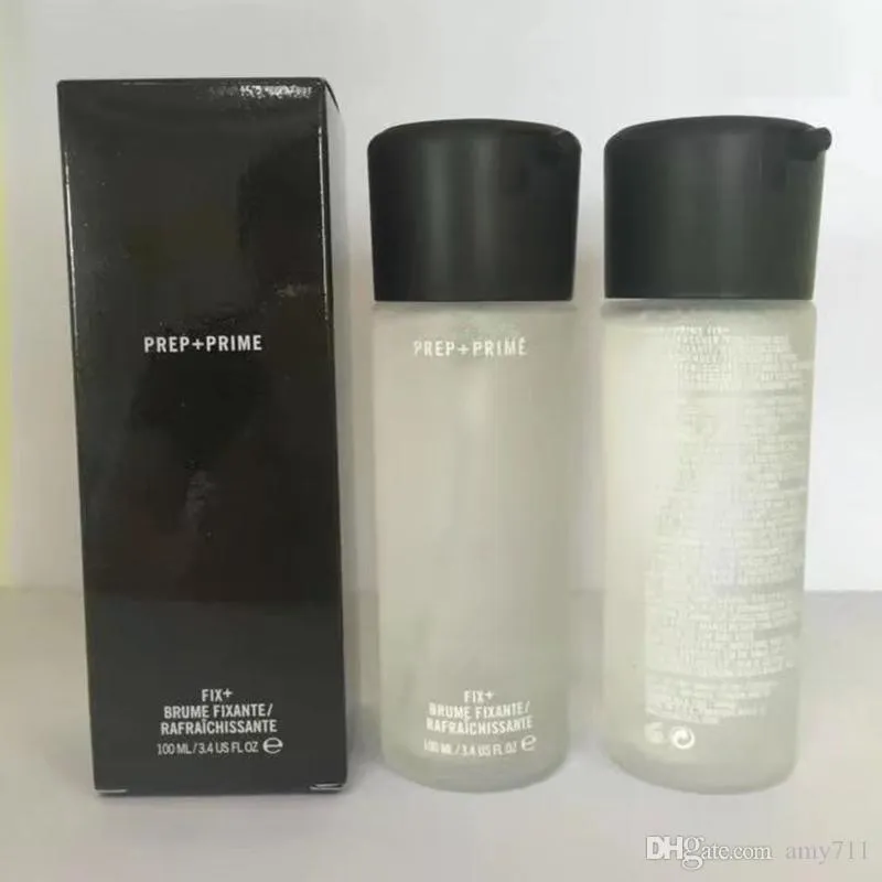 Base de maquillaje Prep Prime Fix FIXANTE RAFRAICHISSANTE 100ML Fijador Acabado Fijador Spray Silicona natural de larga duraciónDHL la mejor calidad