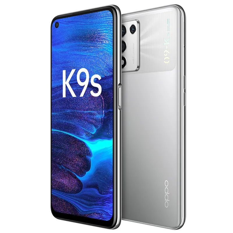 Originele OPPO K9S 5G MOBIELE TELEFOON 6 GB RAM 128 GB ROM OCTA CORE SLIPDAGON 778G Android 6.59 Inch Volledig scherm 120Hz 64MP AI OTG 5000 MAH Face ID Fingerprint Smart Mobiele Telefoon