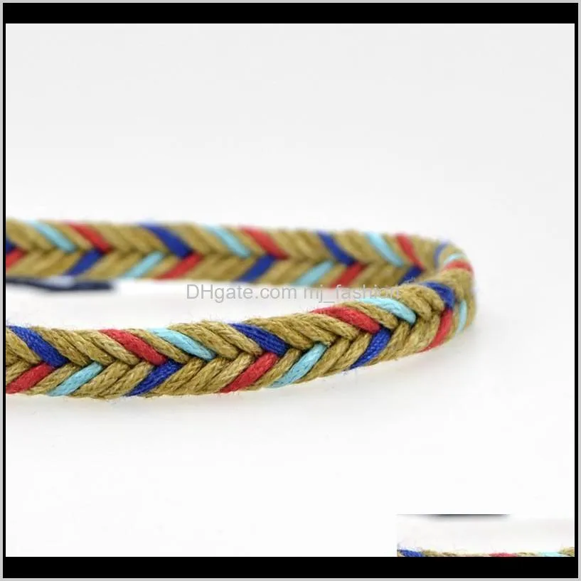 bracelets brazilian cotton braid handmade ethnic multicolored wrap woven rope friendship bracelets for 2178