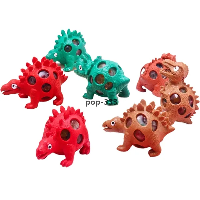 2021 Snail de dinosaures pose des œufs modèle Ventilation Ventilation Squeeze Squeeze Toy Stress Stress Soulagement Ball Enfants Sensoriat TPR Autisme