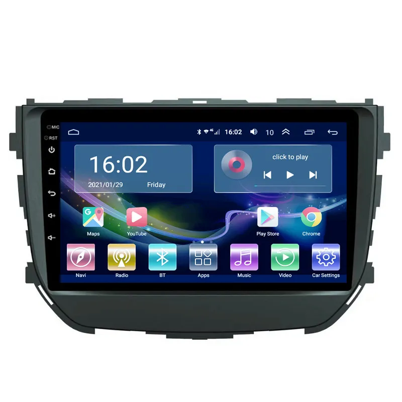 Автомобильный DVD-плеер радио Видео Wi-Fi USB для Suzuki Brezza 2016-2018 2-DIN Android Head Unit