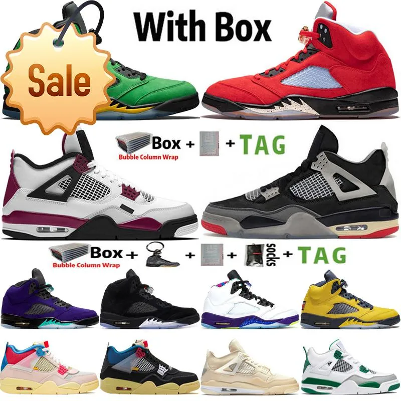 Compra 2022 Con Caja Jumpman High OG 4 Vela Paris Zapatillas De Baloncesto  Para Hombre 4S AneleZes Black Cat 5 5S Michigan Trofy Room Mujer Zapatillas  De Deporte Entrenadores Barato | Entrega