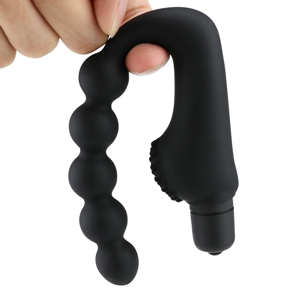 Massage 10 Mode Vibrating Anal Plug Vagina P-Spot Prostate Massager Sex Toy for Couple G Spot Massager Adult Sex Product For Women276V