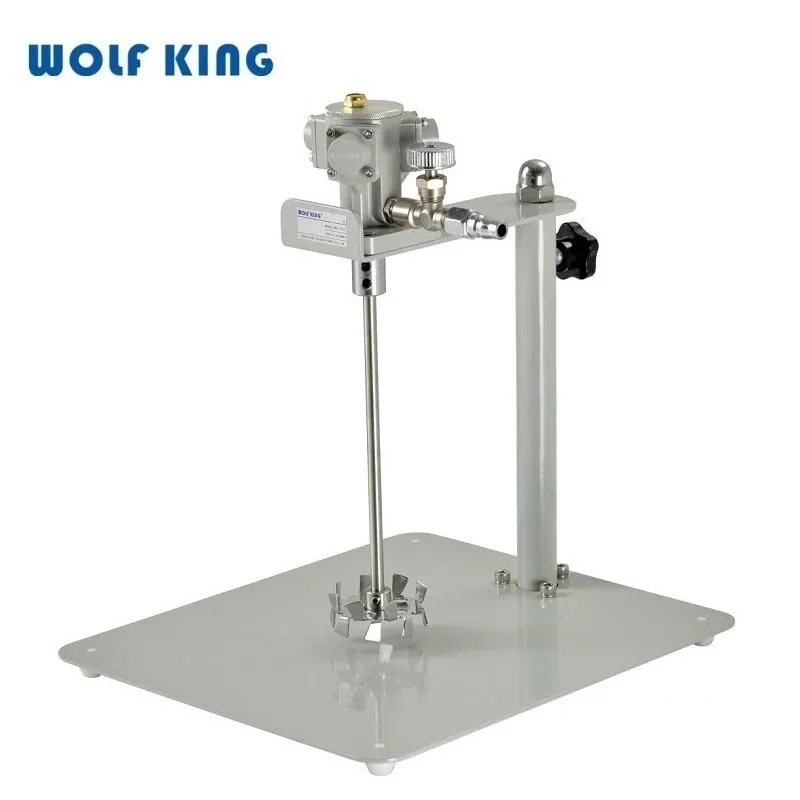 Pneumatiska verktyg Wolfking 1 gallon agitator maskin, färgblandare, kolv 0,026 hk, flytande blandning omröring maskin, mini industriell mix