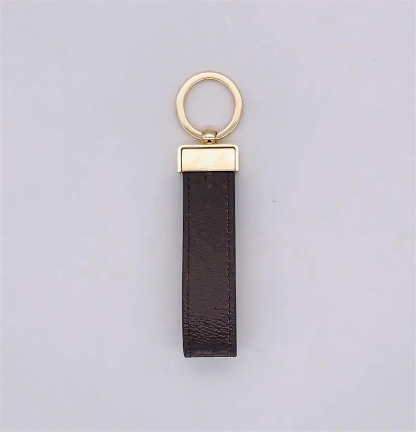 Fashion Keychain Designer Key Chain Mens Luxury Womens Buckle Keychains Handmade Leather Men Women Bags Pendant Accessories