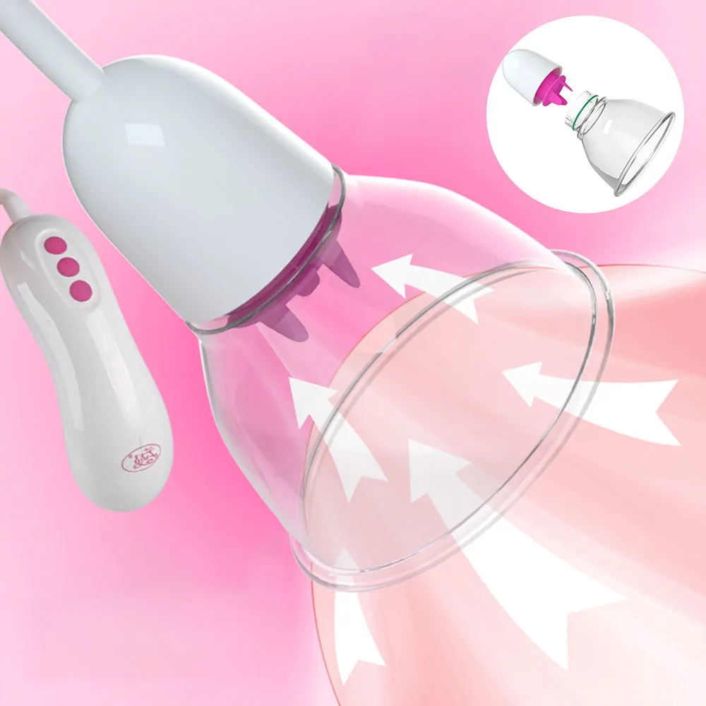 nipple enlargement toys Nipple Suction Toys Breast Enlargement Vacuum With... From Sexvibrators,  $50.13 main image 0