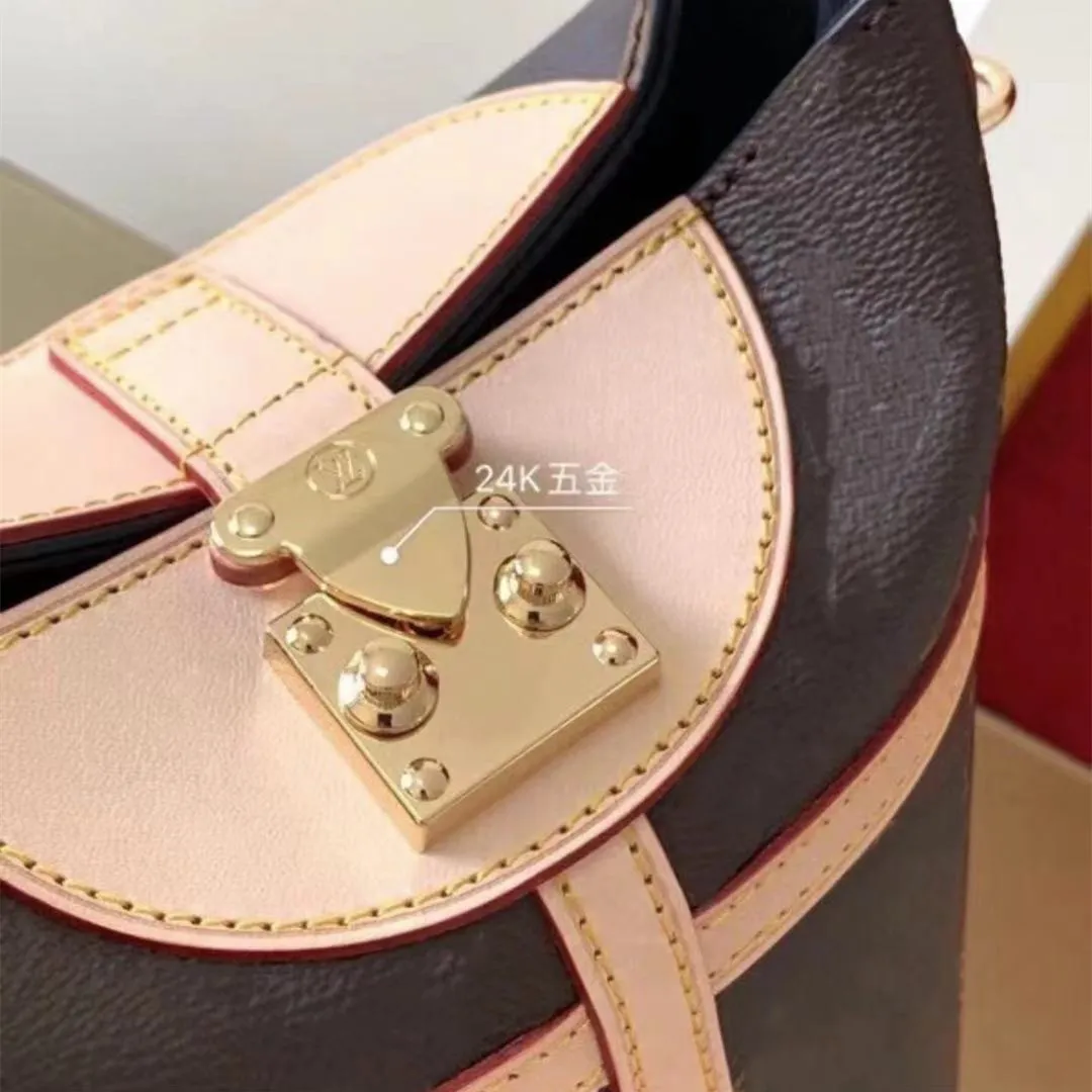 luxurys designers NEONOE Bucket Handbags Fashion Women`s Bags old flower Purses Women Tote Brand Letter Genuine Leather Shoulder crossbody bag