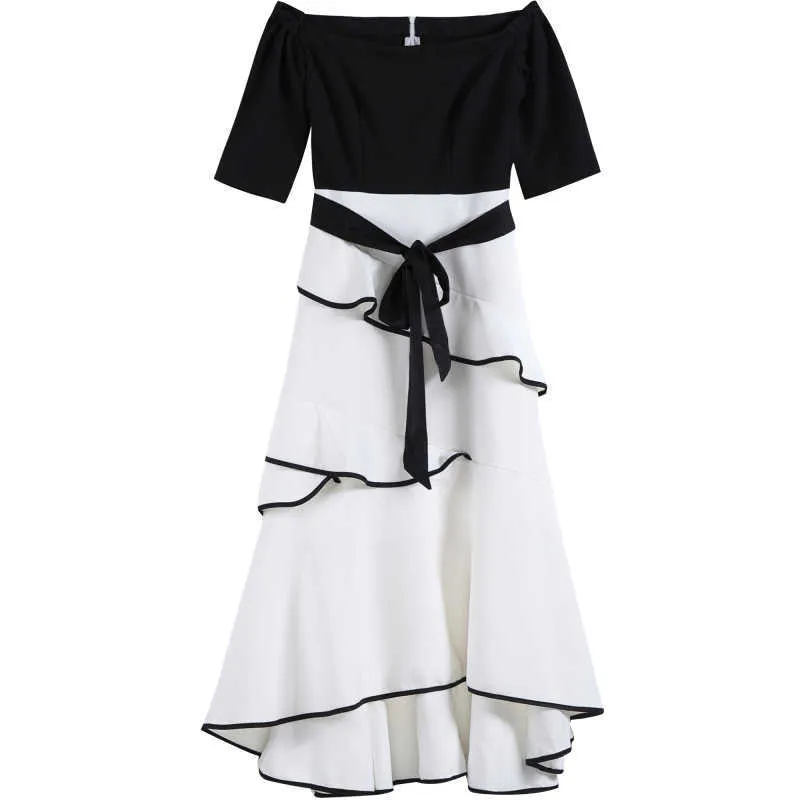 chinese dress ladies Ella Black Off Shoulder Formal Maxi Dress - US 0