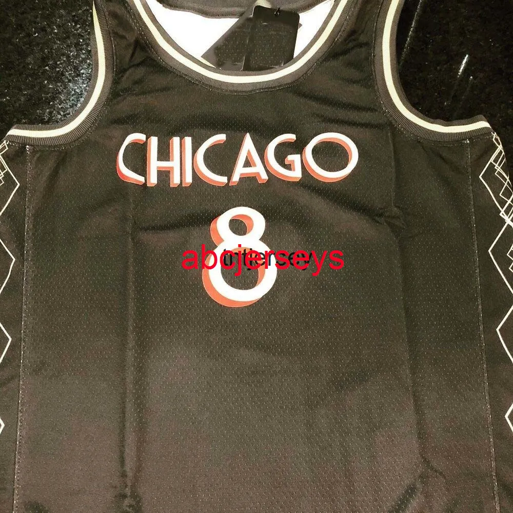 Custom Zach LaVine 8 2020 21 Swingman Jersey Stitched Mens Women Youth