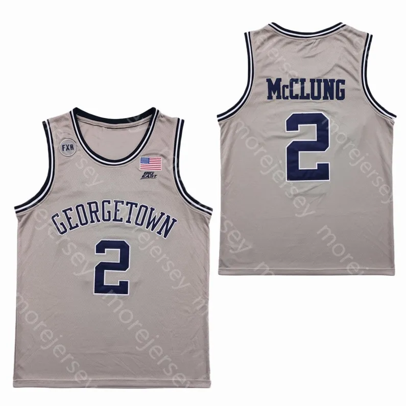 Mejor Precio En A Granel Custom Georgetown Hoyas Basketball Jersey NCAA