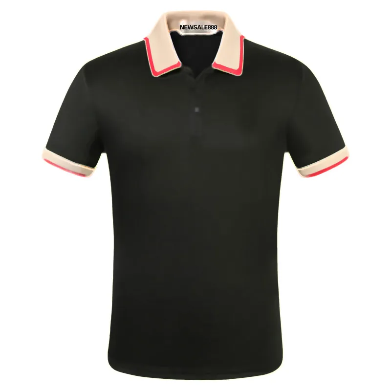 Mens стилист поло футболки роскошь Италия мужская 2021 дизайнерская одежда с коротким рукавом мода мужская летняя футболка размер M-3XL