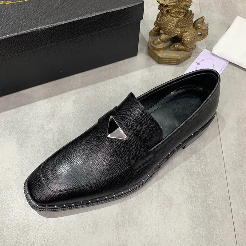 LUXURY Men Dress Shoes Fashion BRAND Designer Mens Loafers Size