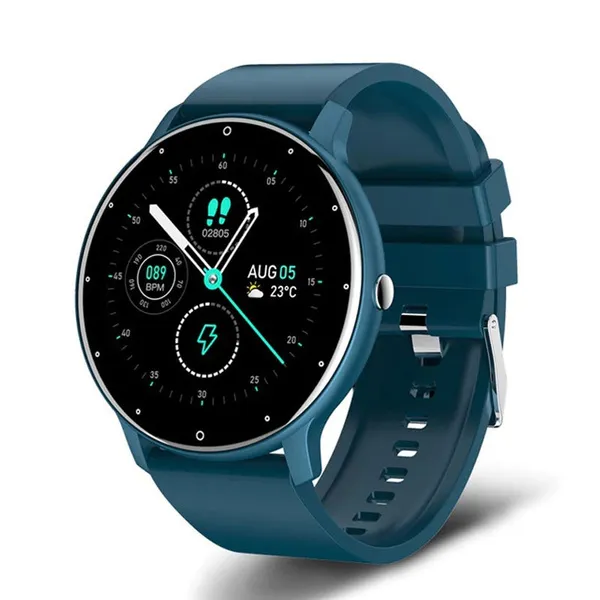 Nieuwste topkwaliteit ZL02 Bluetooth Smart Watch Sport Passometer Smart Bracelet met camera -horloges Ondersteuning Simkaart WhatsApp Facebook -polshorloge voor Android -telefoon
