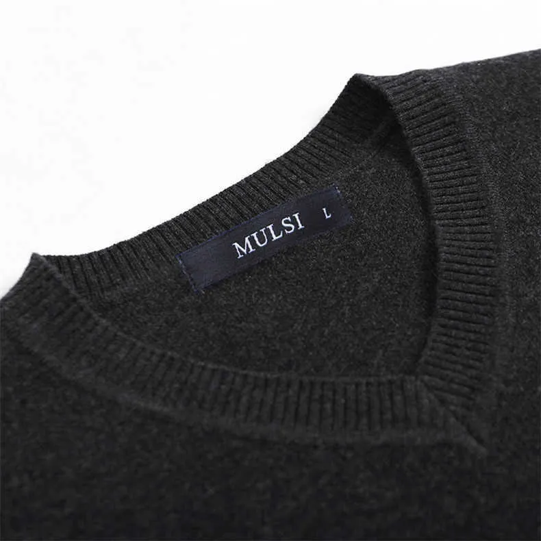 Slim Sweater Pollovers Men Casual Cotton Sweater Jumper Pullover Male Business V-Neck Knitwear Jersey Man Plus Size 4XL Black 08