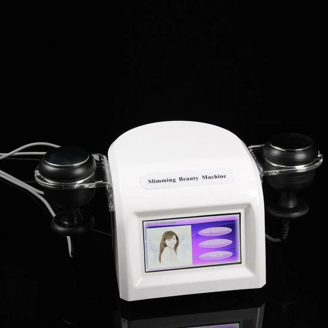 Haute qualité nouveau modèle 40k ultrasons + 25khz ultrasons de cavitation ultrasons graisse profonde dissoudre la cellulite mince minceur machine