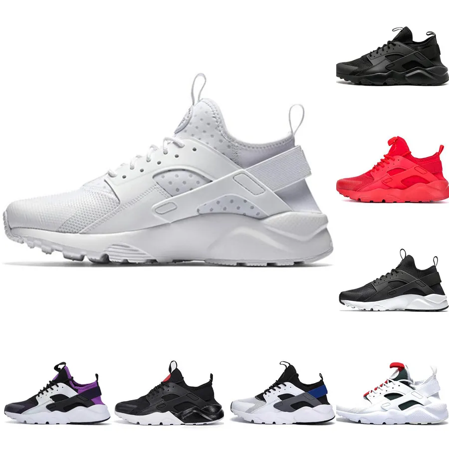 Hoge Kwaliteit Designer Huarache Ultra 4.0 Hurach Running Schoenen voor Mens Womens Triple White All Black Huraches Haraches Trainer Sports Sneakers