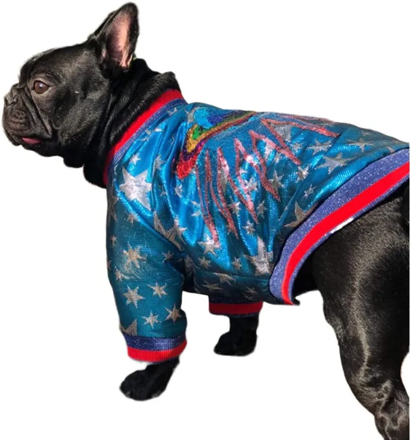Designer Dogs Vêtements Catclothes Vêtements pour chiens Funny Sequin Flashy Party Costume Chiot Pull Chat Tenues Vestes pour animaux de compagnie pour petit chien moyen XL A175