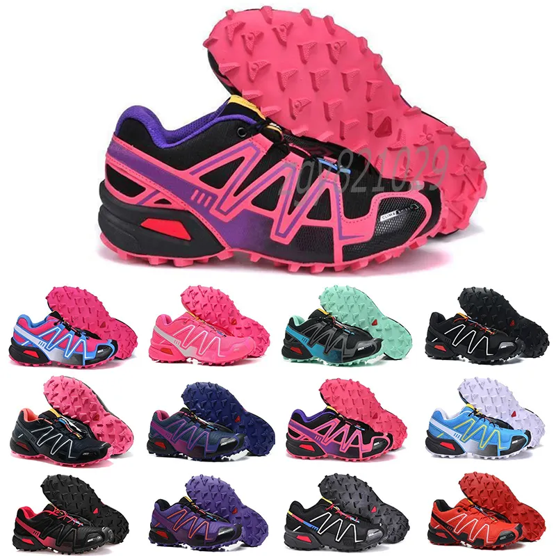 2021 wholesale Newest Zapatillas Speedcross 3 CS Running Shoes women Walking Ourdoor Sport Athletic Sports trainers sneakers Size 36-40 xc4
