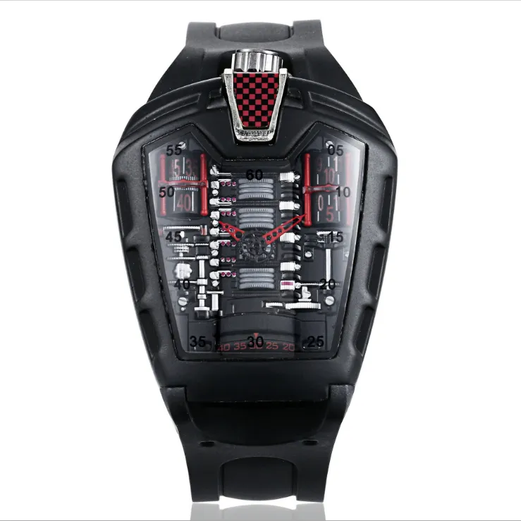 BALEITE Racing Style Watch: Car Concept Quartz Wristwatch, Mechanical ...