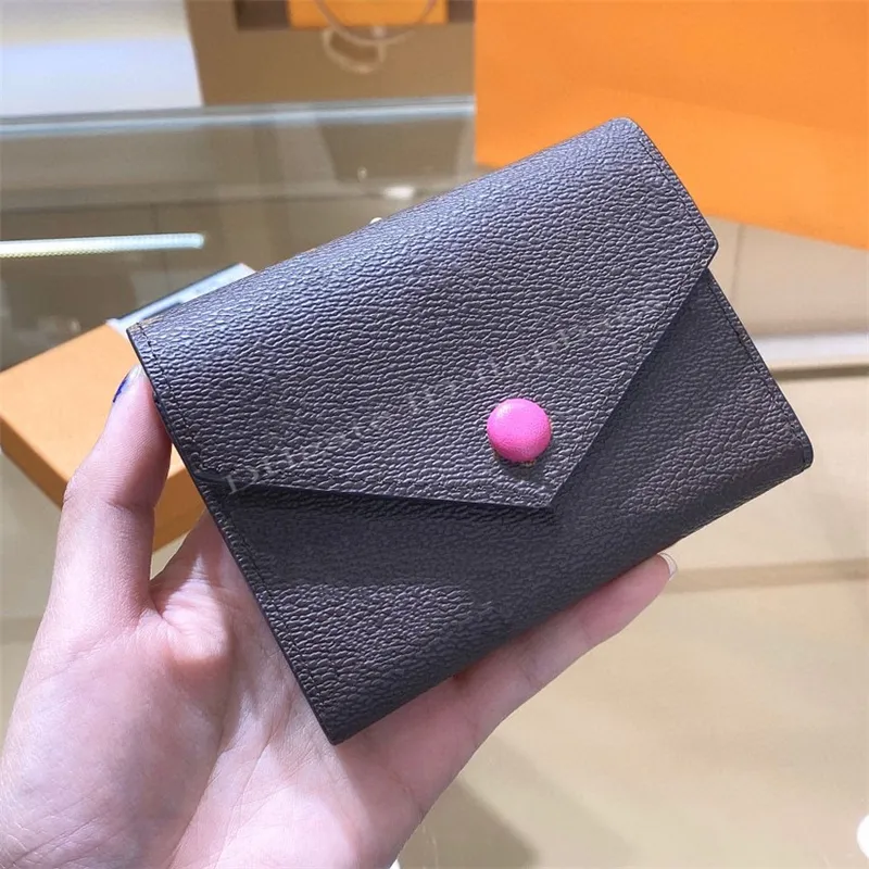 Lady Long Wallets with Box Handbag Tote Doudou Hasp Slot Pocket Zipper Credit Card Coin Purse Flap Square Clutch Bag Totes Women Luxurys Designers Bags Handbags