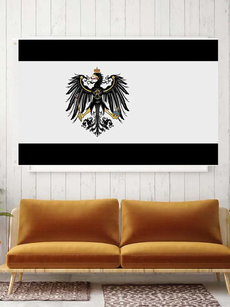Johnin 3x5 Fts Alemania Banner Alemán Prusia Bandera De Prusia
