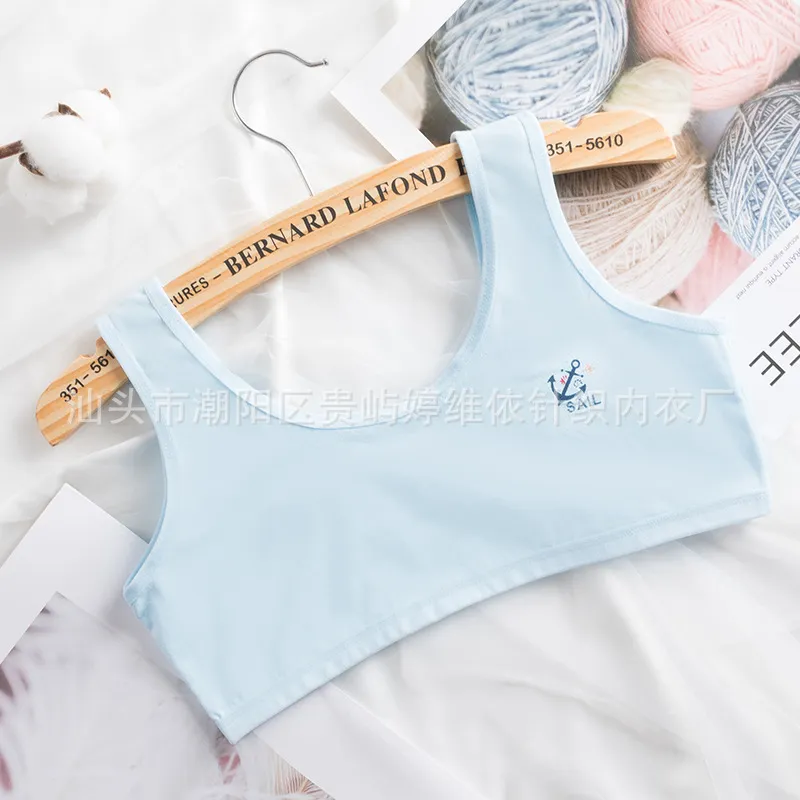 Girl Underwear Cotton Teenage Young Teen Bras Girls Children Bras