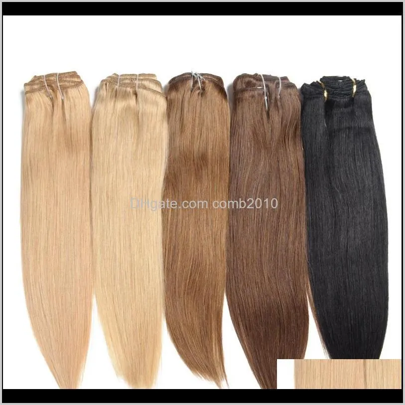 30 colors brazilian straight hair 16