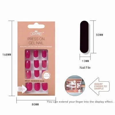 KISS - 100 Full-Cover Nails Long Coffin Sculpted (100PS25) | Hair Joy  Beauty Supply