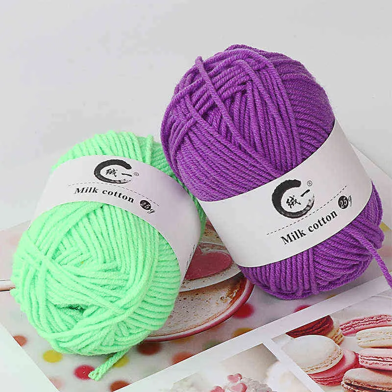 factory wholesale milk cotton crochet yarn