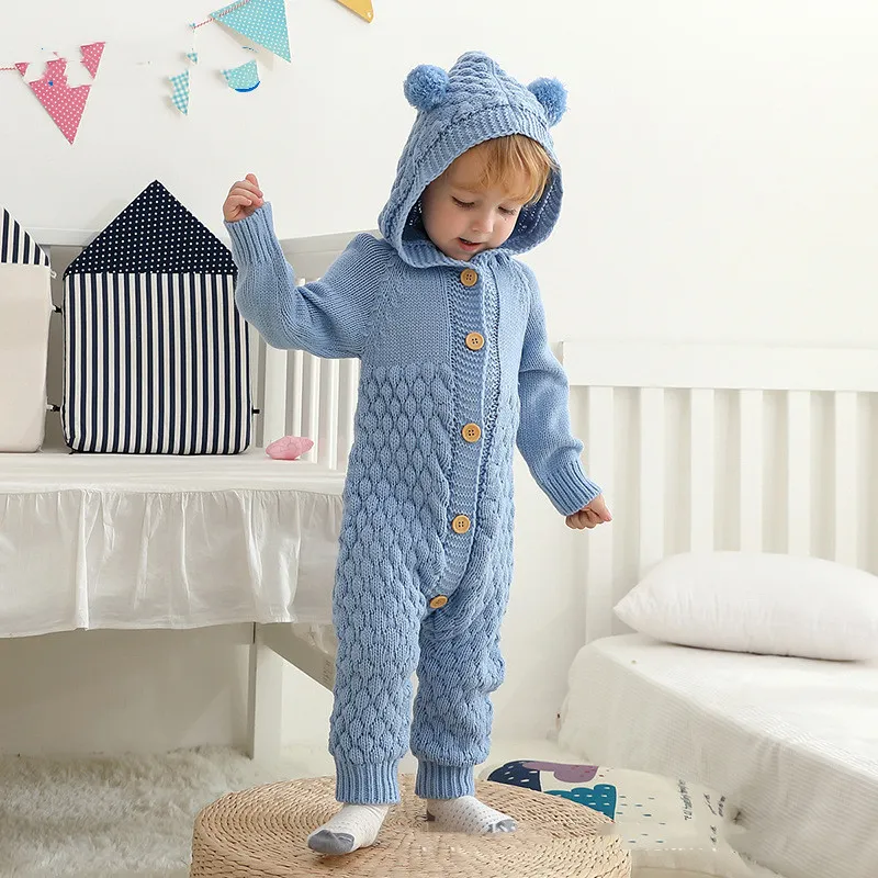 Baby Boy Pure Cotton Long-sleeved Gentleman's Overalls Jumpsuit –  siliconebabyessential.com