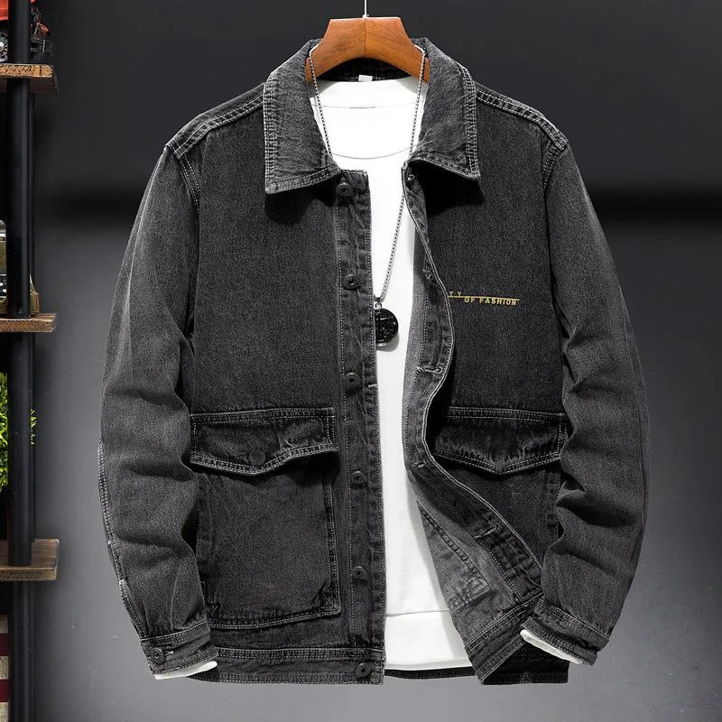 海外直送 メンズジャケット21秋のレトロな緩いデニムジャケットファッションストリートウェアライトブルーダークグレーコート男性ブランドの服 対テロリスト Www Escolaedim Com Br 海外直送 メンズジャケット21秋のレトロな緩いデニムジャケットファッションストリートウェアライトブルーダークグレーコート男性ブランドの服 対テロリスト Www Escolaedim Com Br