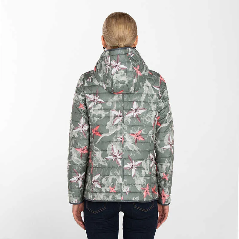 SAGA MODERNE Automne Femmes Veste Reversible Coton Rembourre A Capuche Manteau Chaud Femme Russe Taille 211013 Du 48 96 DHgate