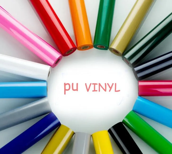 Rouge or bleu 20 couleurs papier 30 cm x 100 cm PVC transfert de chaleur vinyle presse Machine T-shirt fer sur impression HTV