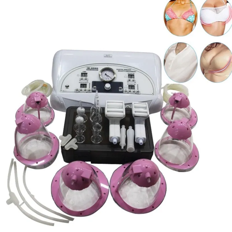 A/B/C/D Cups Electric Vacuum Breast Enlargement Pump Therapy Massage Machine