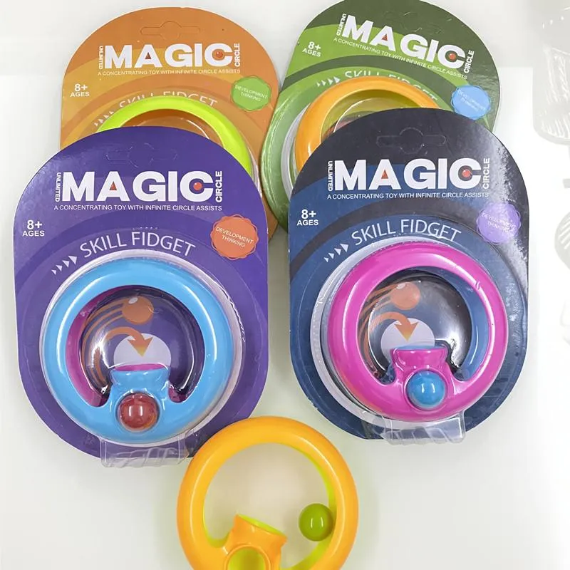 Fluxo loop de alta qualidade Fluxo Loop-Pop It Stress Relief The The Original Mármore Mão Spinner-Habilidade Adulto Criança