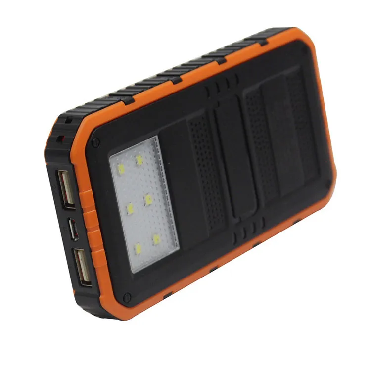 20000MAH Roman Solar Power Bank Ultra Drevhin Vurgu LED 2A Çıkış Cep Telefonu Taşınabilir Şarj Cihazı Güneş Powerbank4843777