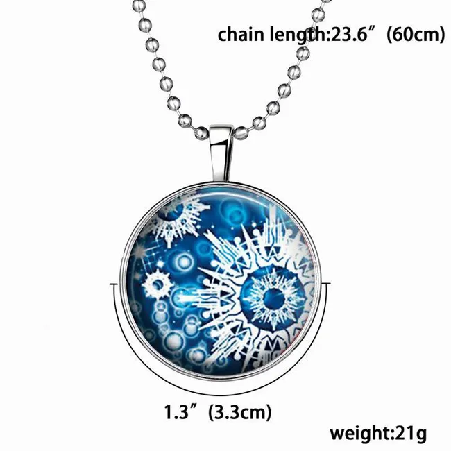 Рождественский подарок слайд кулон ожерелье Снежинка световой сплава смолы ожерелье 21г 60см аксессуары