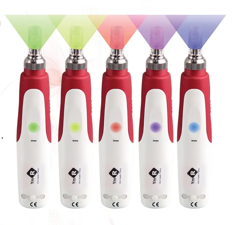 YMR LED 전기 Derma 도장 Dermapen 마이크로 바늘 롤러 얼굴 미용 장비, 마이크로 바늘 치료 시스템 Dermapen Medical.