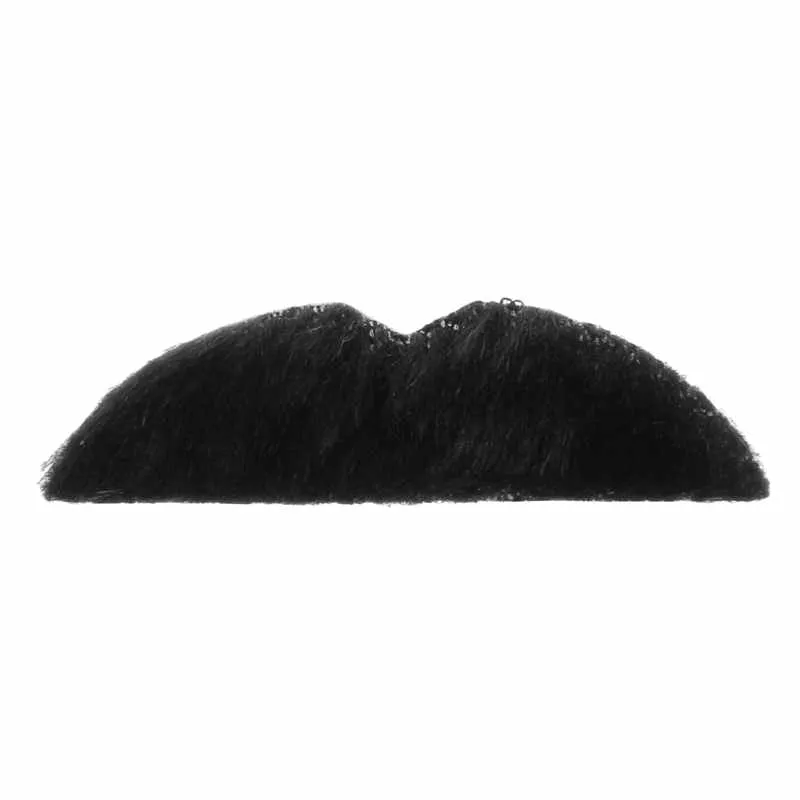 Festives Party Fake Mustache Halloween Decorations Cosplay Costume Novelty Funny Beard Trearbar Mustasches Mustasch för födelsedag 7633649